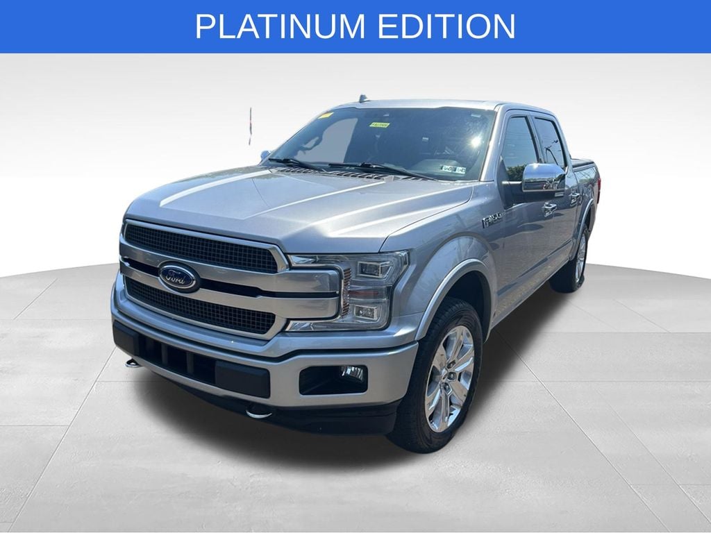 Certified 2020 Ford F-150 Platinum FX4 3.5L with a Moonroof Truck