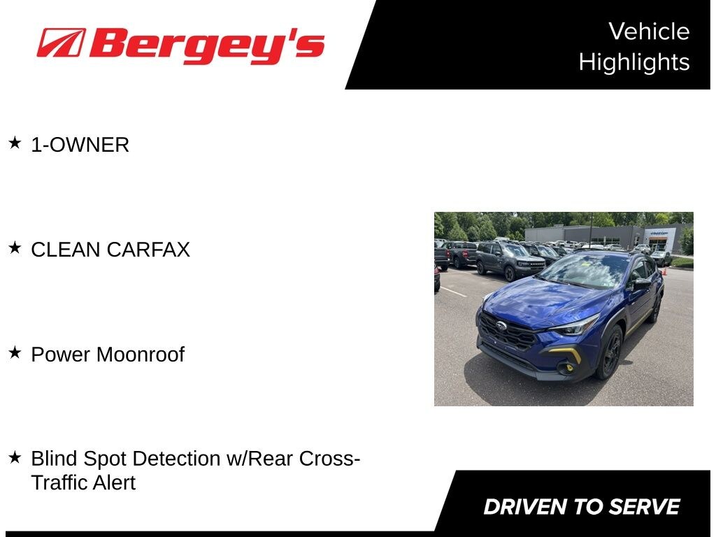 Certified 2024 Subaru Crosstrek Sport SUV