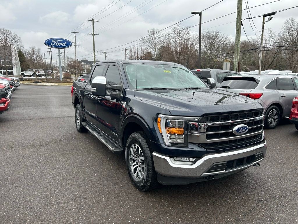 Used 2022 Ford F-150 Lariat Hybrid with Moonroof Truck