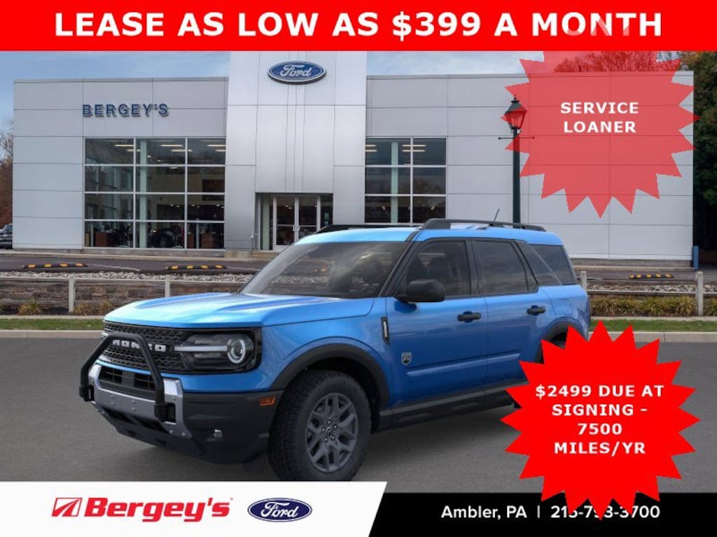 New 2025 Ford Bronco Sport Big Bend with Black Diamond Off-Road Package SUV