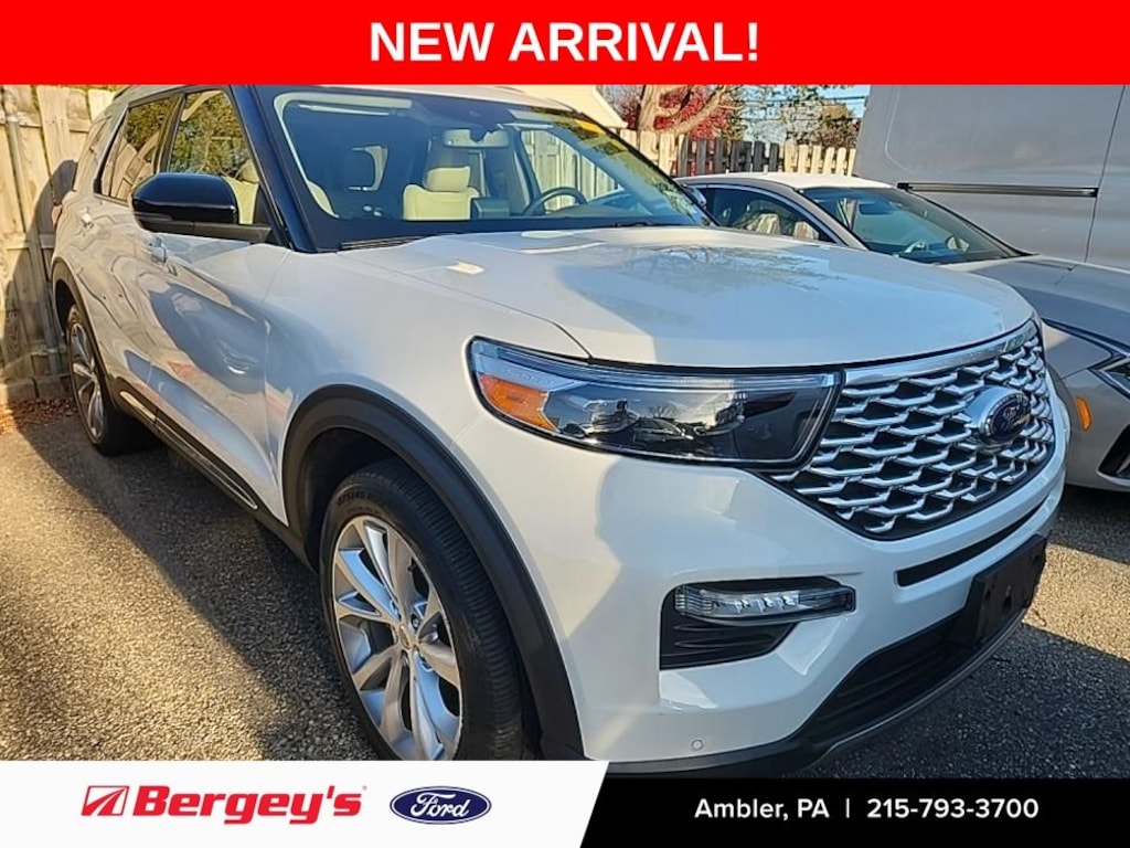 Certified 2022 Ford Explorer Platinum with Moonroof and Tech Package SUV