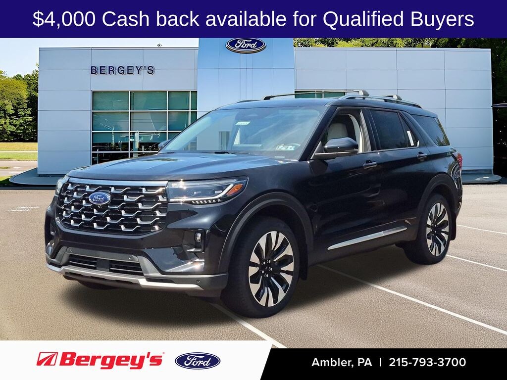 New 2026 Ford Explorer Platinum SUV