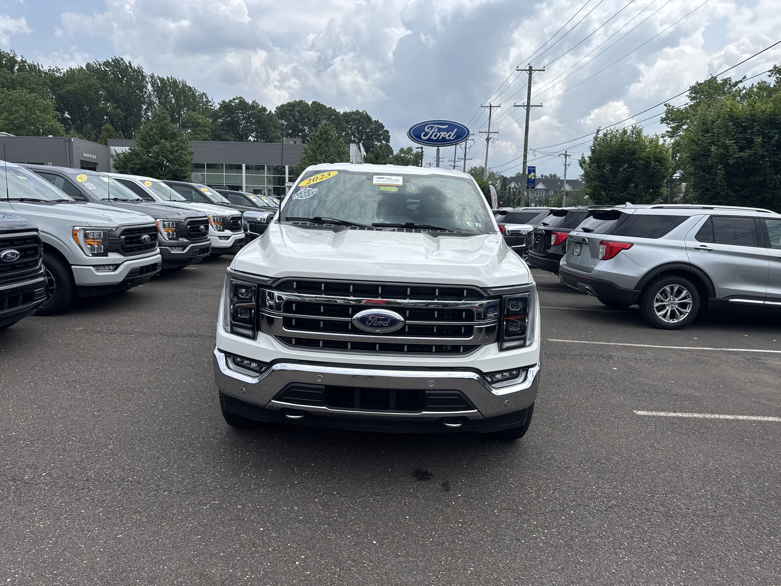 Certified 2023 Ford F-150 Lariat with VIN 1FTFW1E84PFB40279 for sale in Ambler, PA