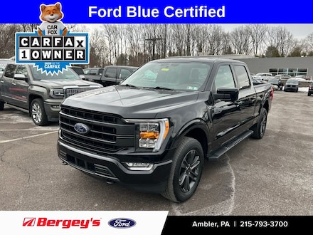 2023 Ford F-150 Lariat 3.5L Sport with Pro Power Onboard Truck