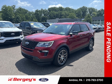 2018 Ford Explorer Sport with Moonroof and Navigation SUV