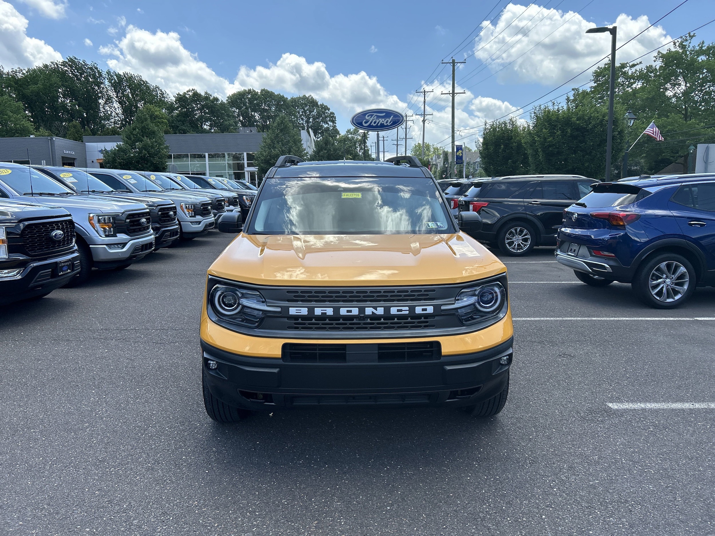 Certified 2021 Ford Bronco Sport Badlands with VIN 3FMCR9D96MRA73343 for sale in Ambler, PA