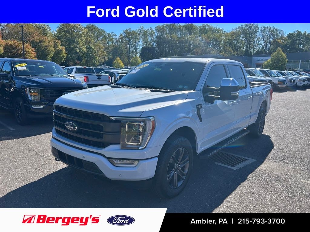Certified 2022 Ford F-150 Lariat Sport with 3.5L EcoBoost Truck