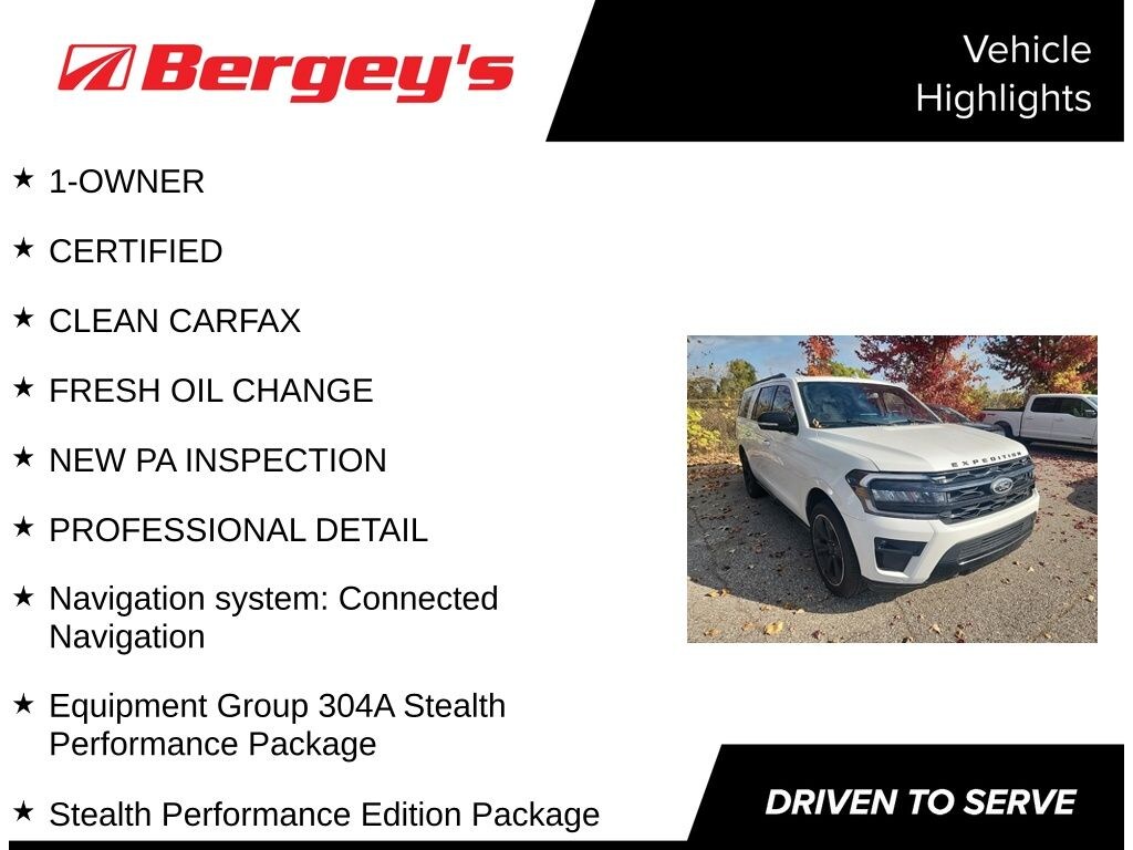 Used 2022 Ford Expedition Max Limited Stealth Performance Package SUV