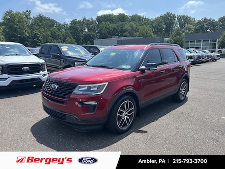 2018 Ford Explorer Sport with Moonroof and Navigation SUV