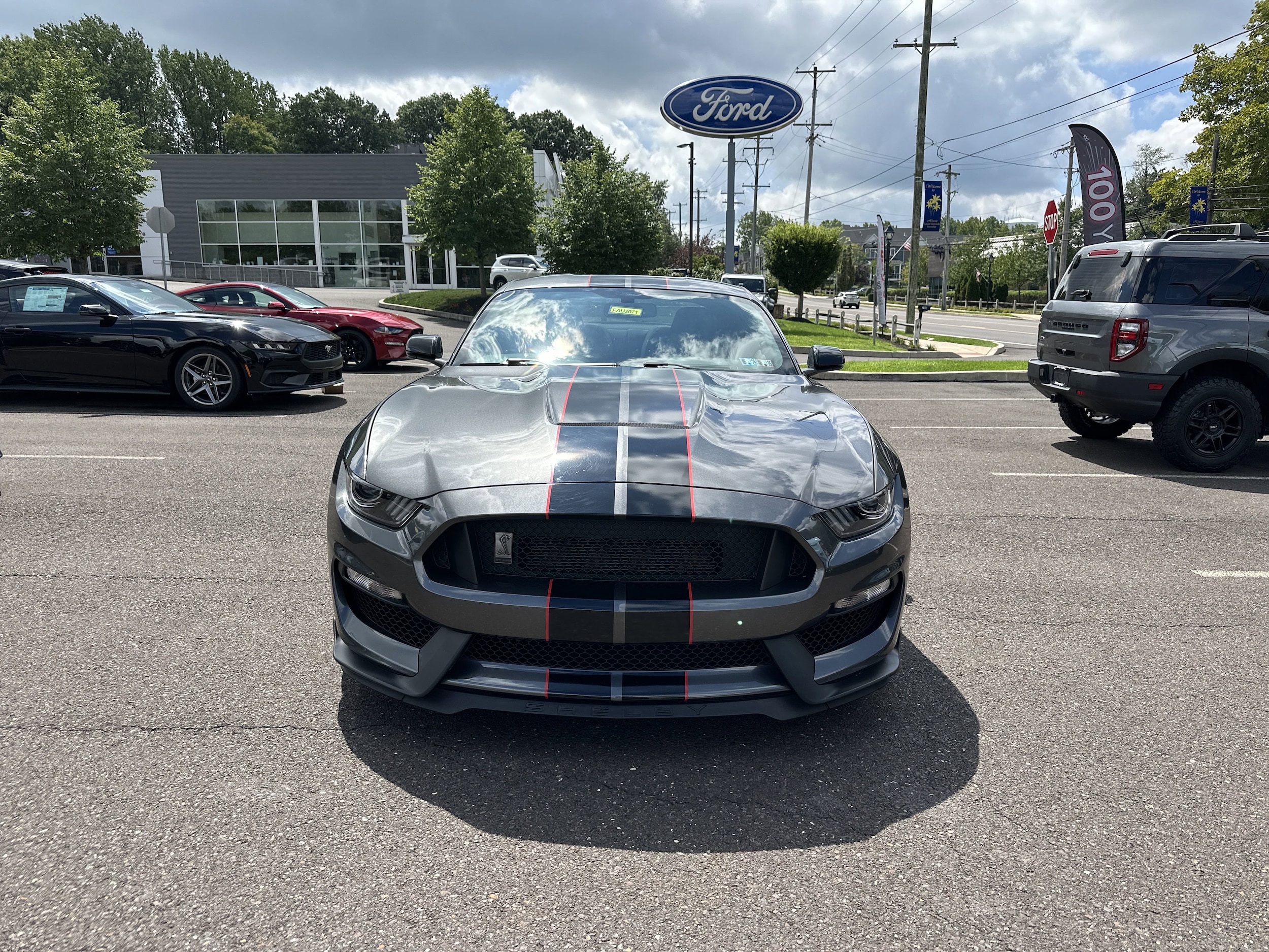 Certified 2017 Ford Mustang Shelby GT350 with VIN 1FA6P8JZXH5524195 for sale in Lansdale, PA