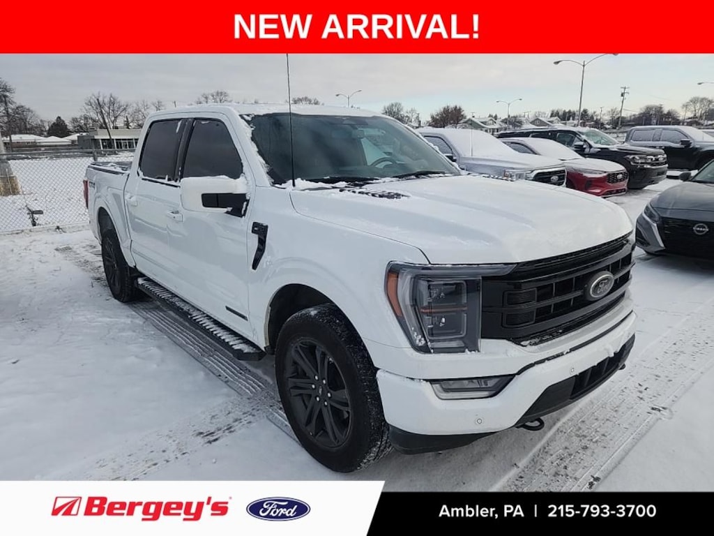 Certified 2023 Ford F-150 Lariat Hybrid Sport with Moonroof Truck