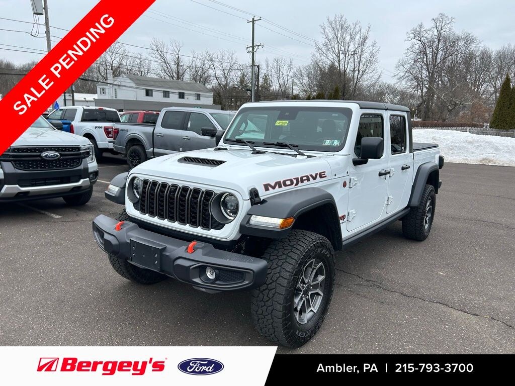 Certified 2024 Jeep Gladiator Mojave Hardtop with Leather Truck