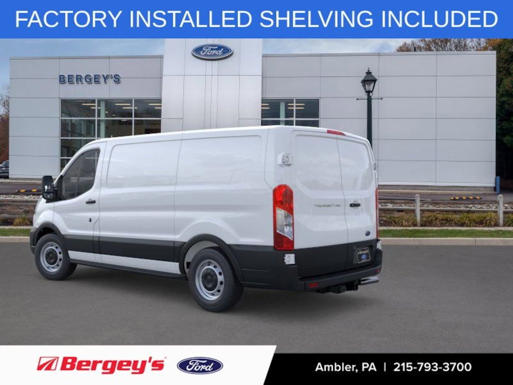 New 2025 Ford Transit-250 Low Roof with General Contractor Package Cargo Van