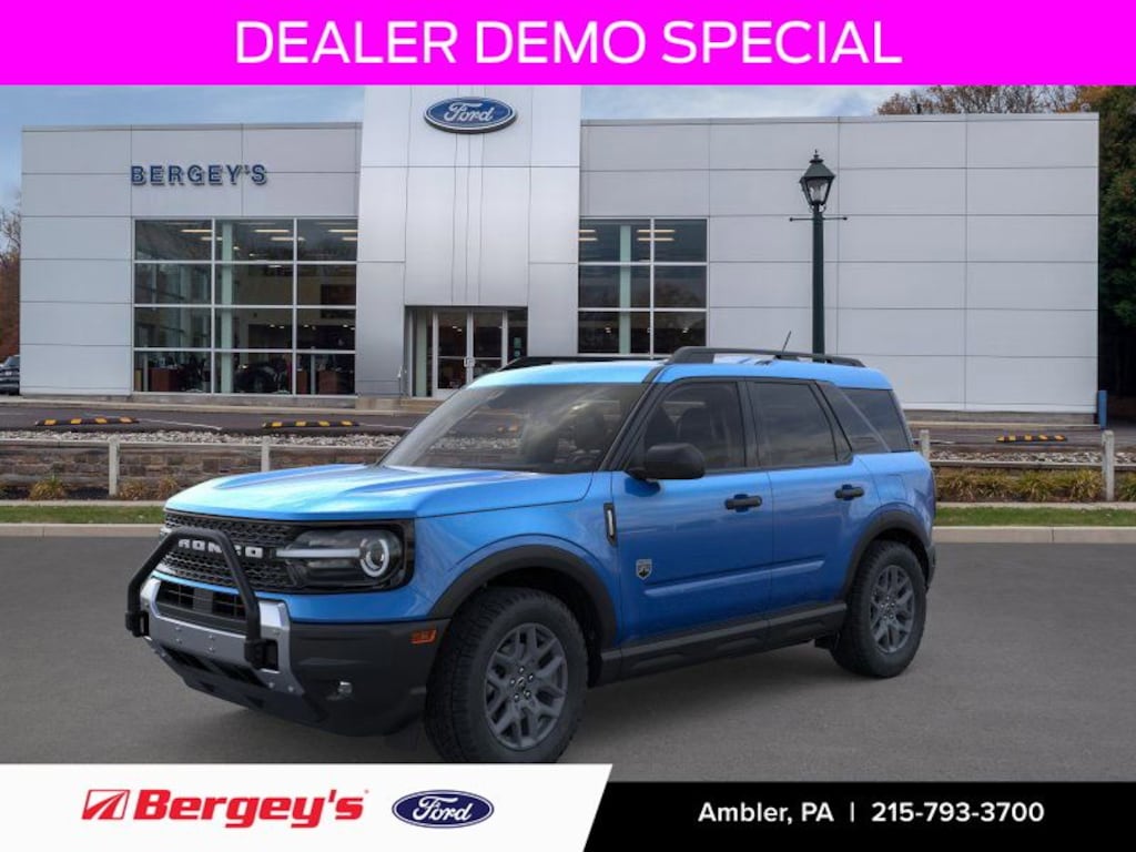 New 2025 Ford Bronco Sport Big Bend with Black Diamond Off-Road Package SUV