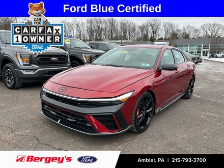 2024 Hyundai Elantra N Sport Sedan with Sunroof and Navigation Sedan