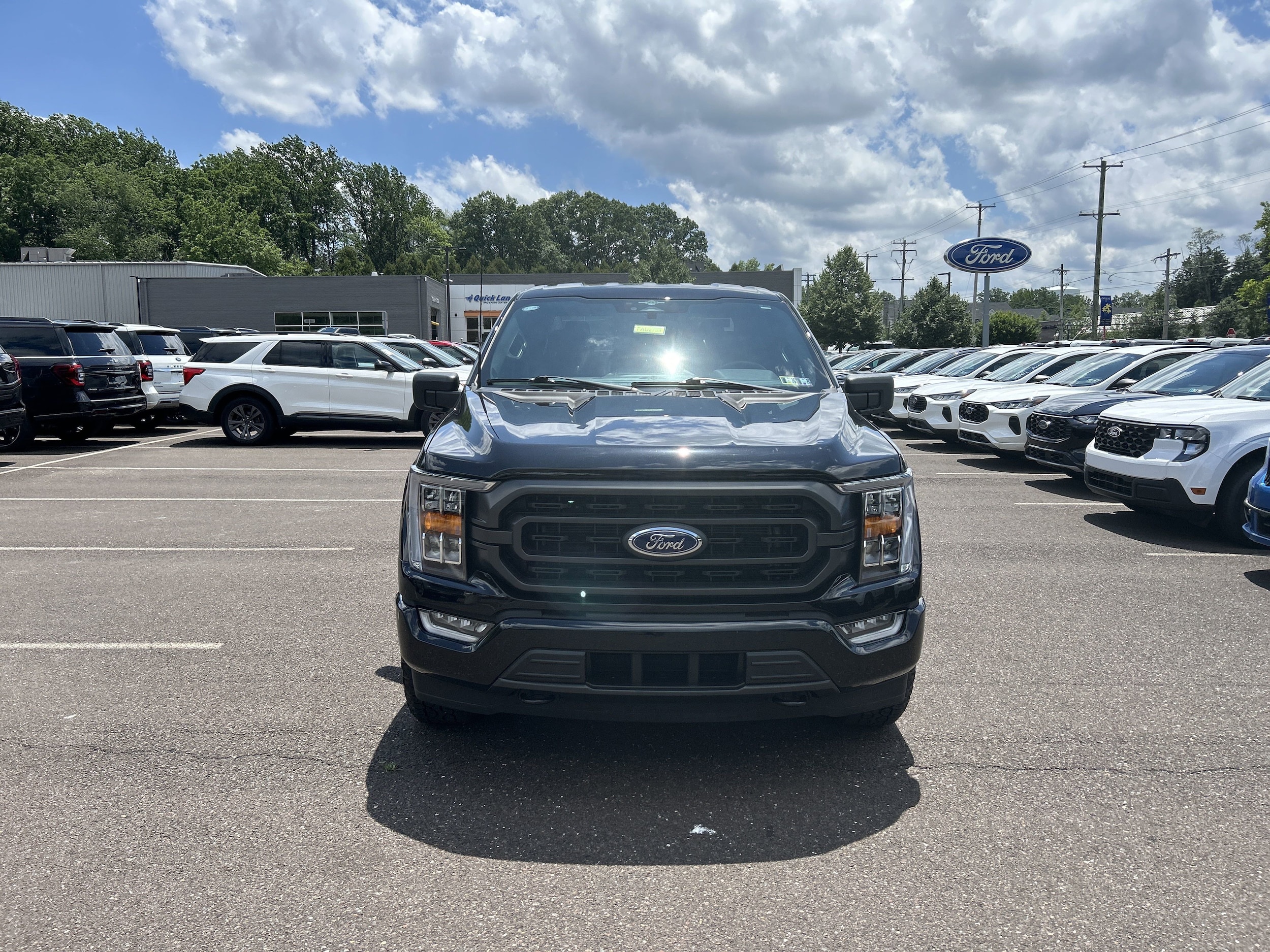 Certified 2023 Ford F-150 XLT with VIN 1FTEW1EP8PKD81496 for sale in Ambler, PA
