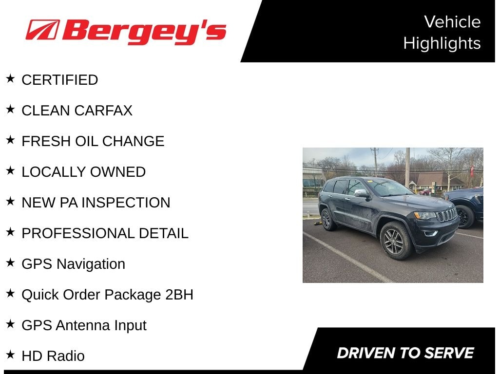 Used 2018 Jeep Grand Cherokee Limited with Navigation SUV