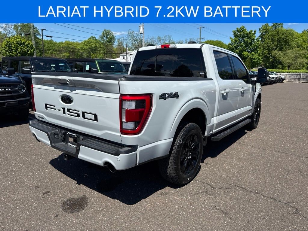 Certified 2023 Ford F-150 Lariat Sport Hybrid with a Moonroof Truck