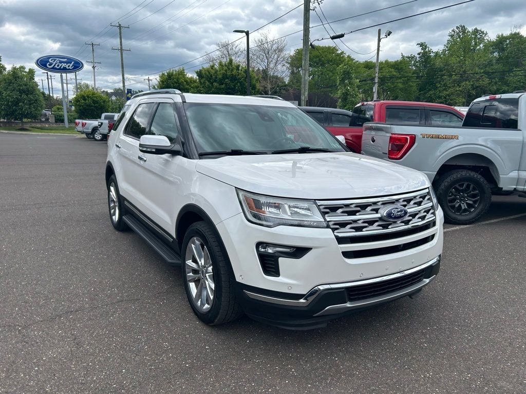 Certified 2019 Ford Explorer Limited with a Moonroof SUV
