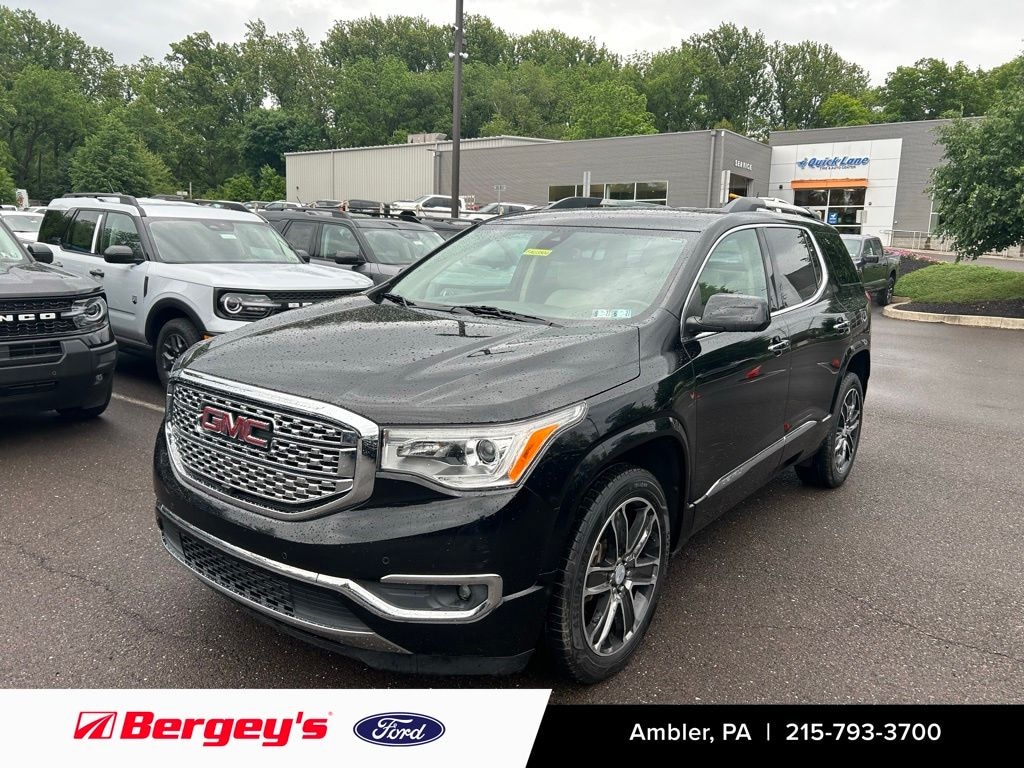 Certified 2019 GMC Acadia Denali with a Sunroof SUV
