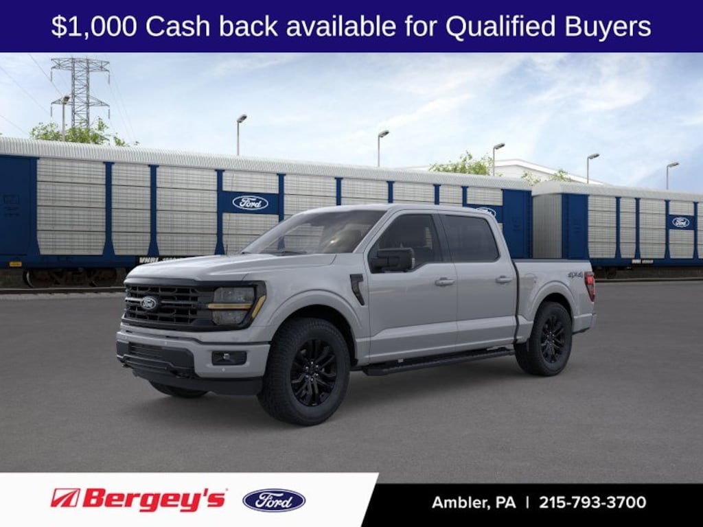 New 2026 Ford F-150 XLT 5.0L V8 Black Appearance Pkg Truck