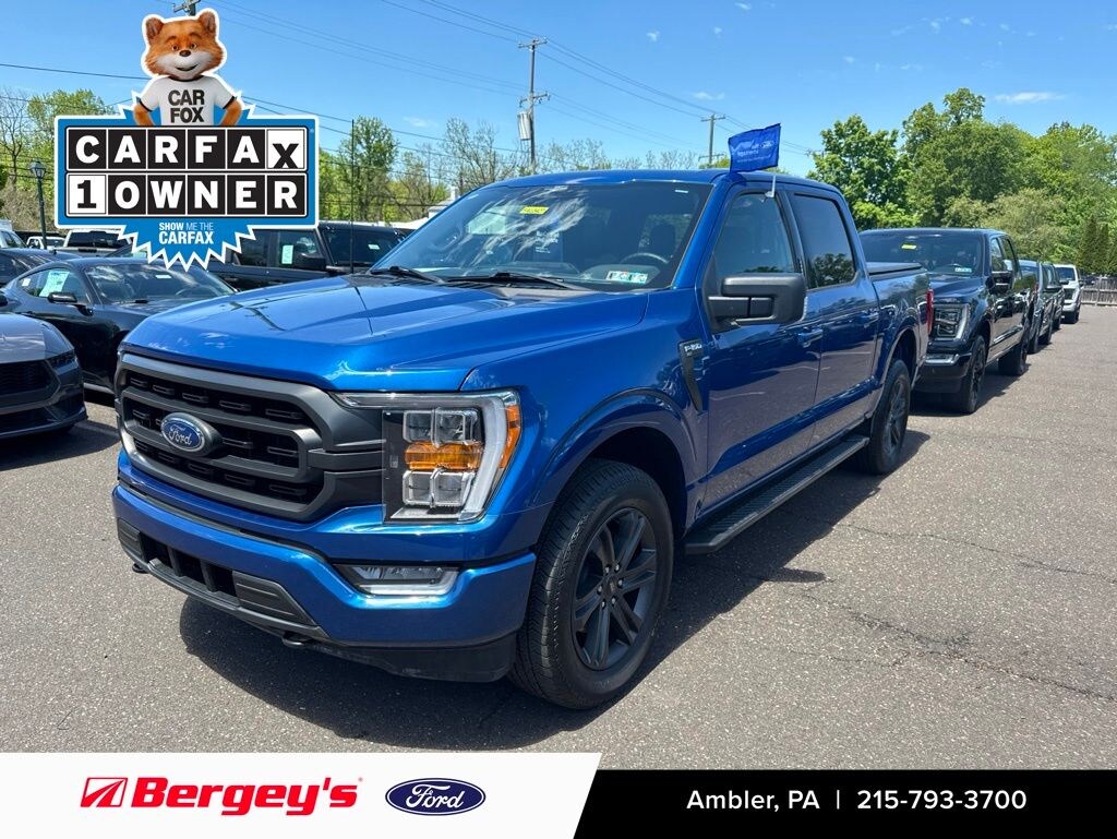 Certified 2023 Ford F-150 XLT Sport 2.7L with a Moonroof Truck
