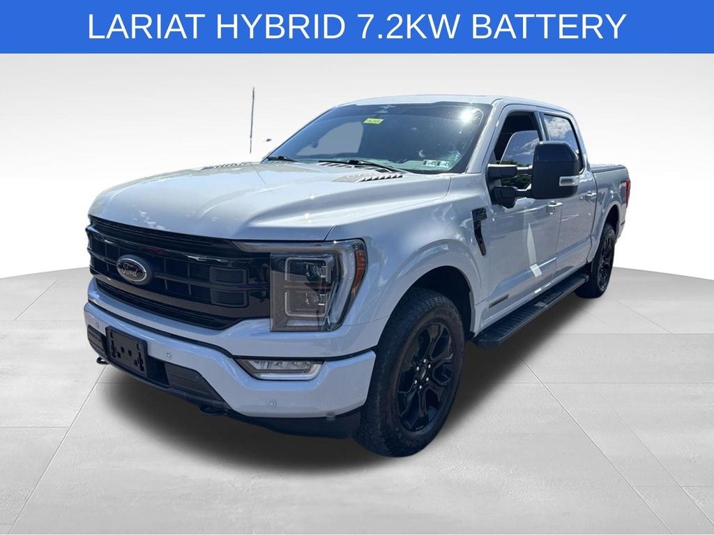 Certified 2023 Ford F-150 Lariat Sport Hybrid with a Moonroof Truck