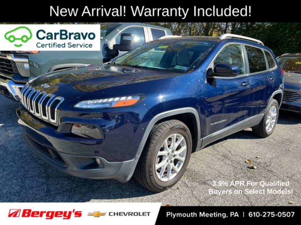 Certified 2016 Jeep Cherokee Latitude SUV