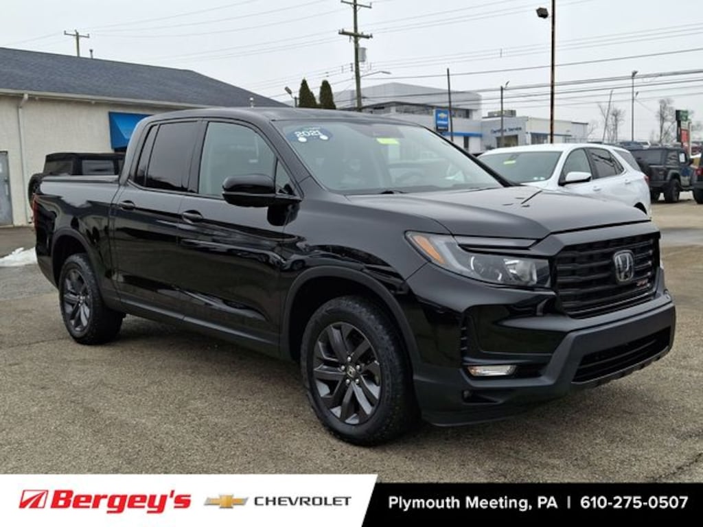 Certified 2021 Honda Ridgeline Sport Truck