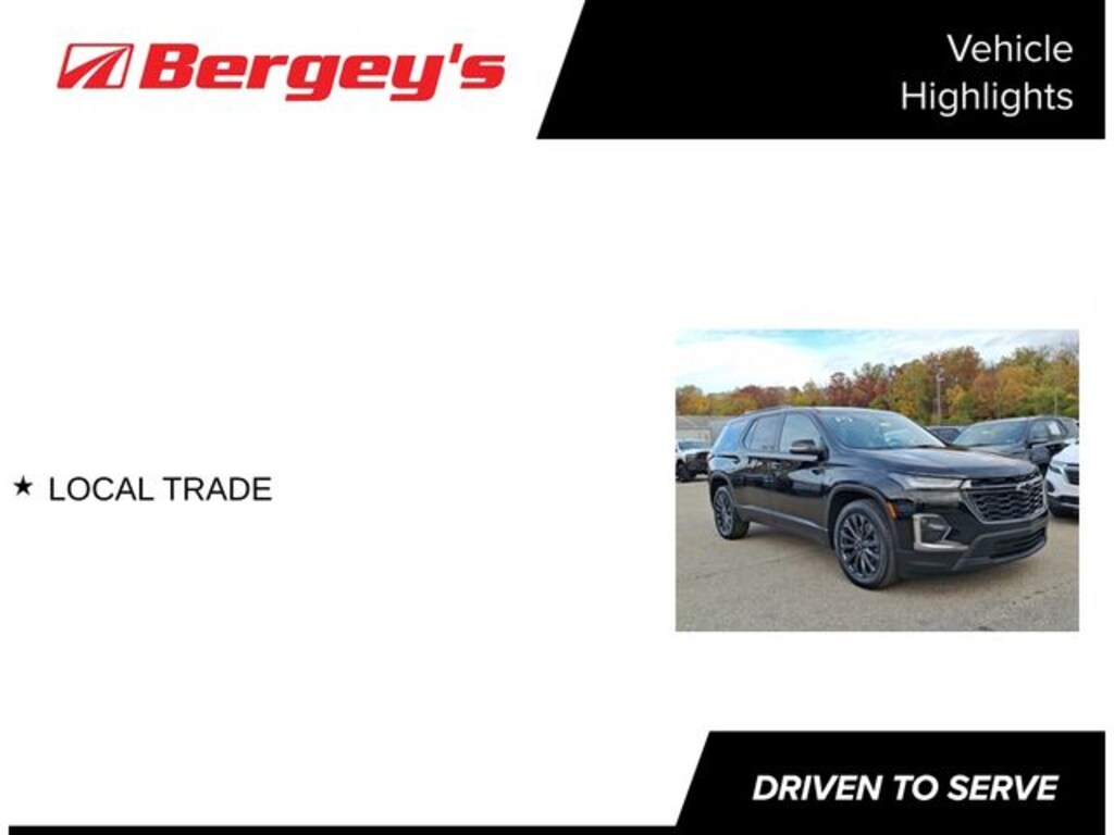 Certified 2023 Chevrolet Traverse RS SUV