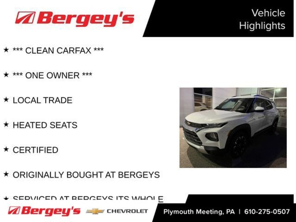 Certified 2023 Chevrolet Trailblazer LT SUV