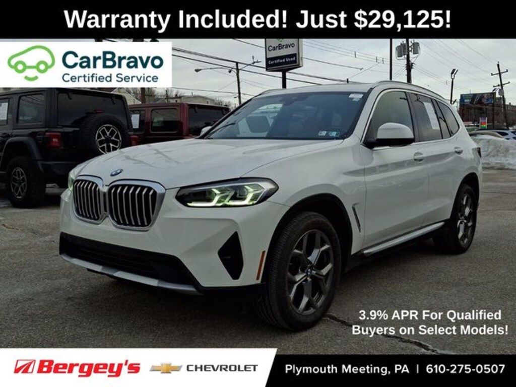 Certified 2022 BMW X3 xDrive30i SUV