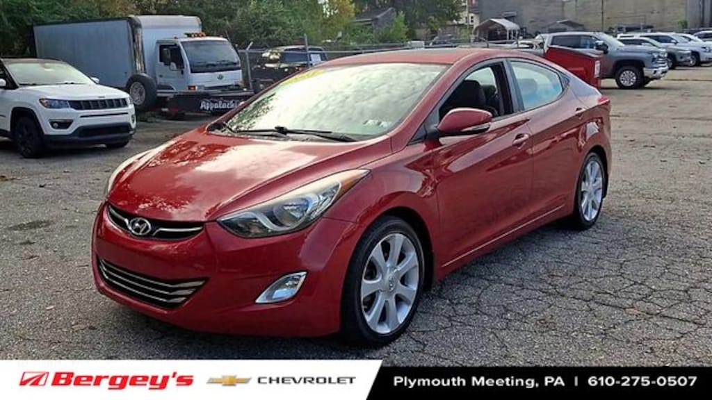 Certified 2013 Hyundai Elantra Limited Sedan