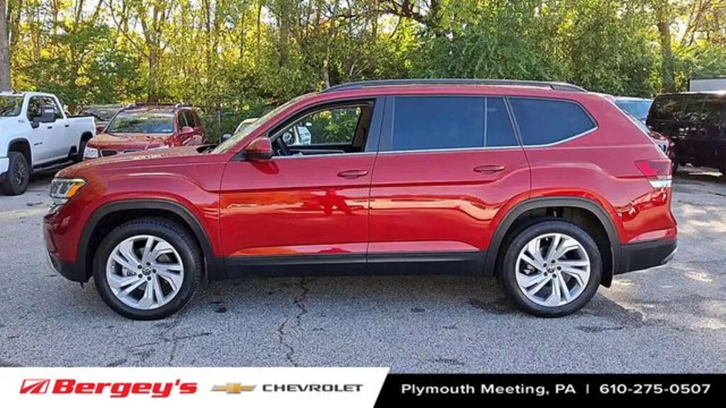 Certified 2022 Volkswagen Atlas 3.6L V6 SE w/Technology SUV