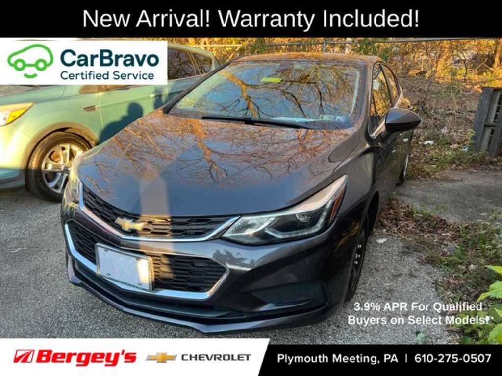Certified 2017 Chevrolet Cruze LT Sedan