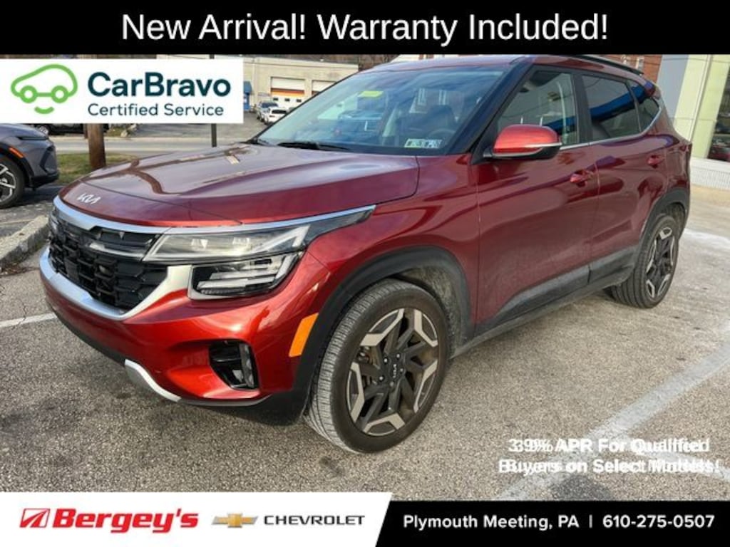 Certified 2024 Kia Seltos SX SUV