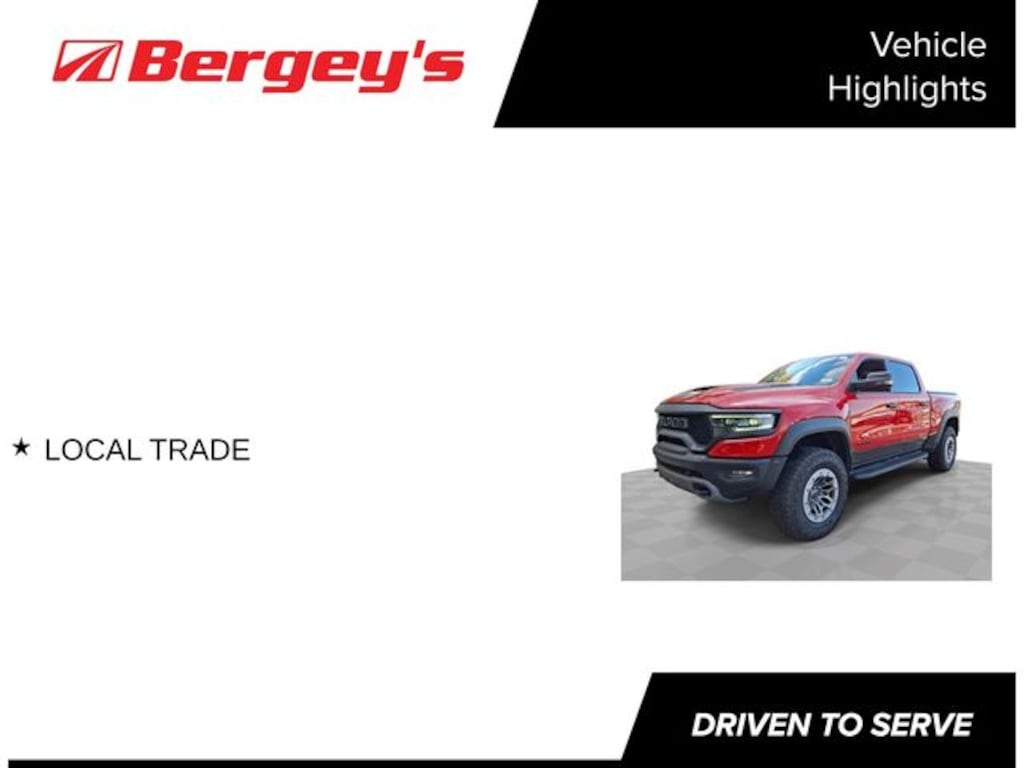 Certified 2023 Ram 1500 TRX Truck