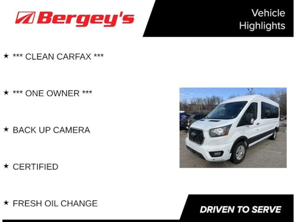 Certified 2024 Ford Transit-350 XLT Wagon
