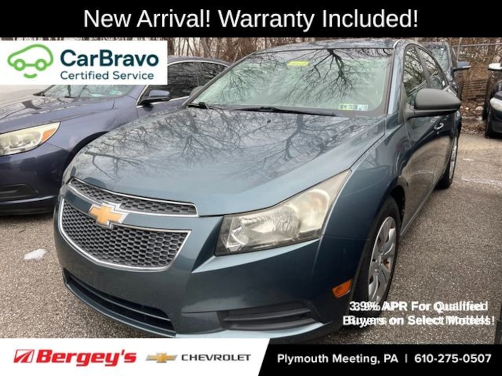 Certified 2012 Chevrolet Cruze LS Sedan
