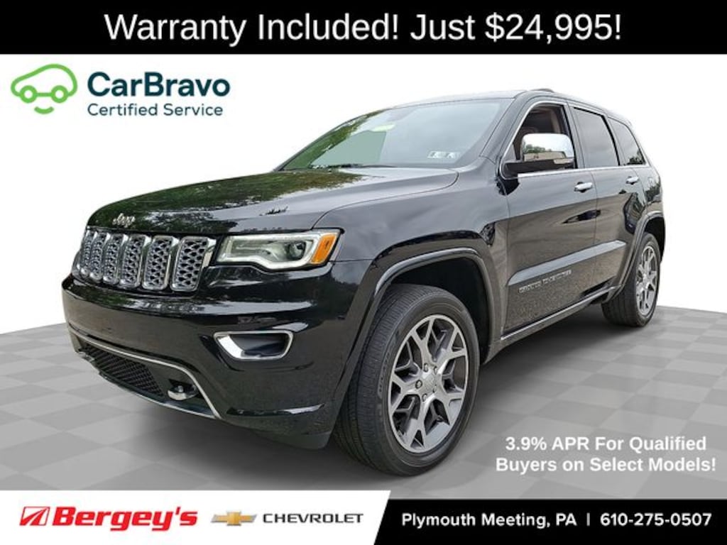 Certified 2020 Jeep Grand Cherokee Overland SUV