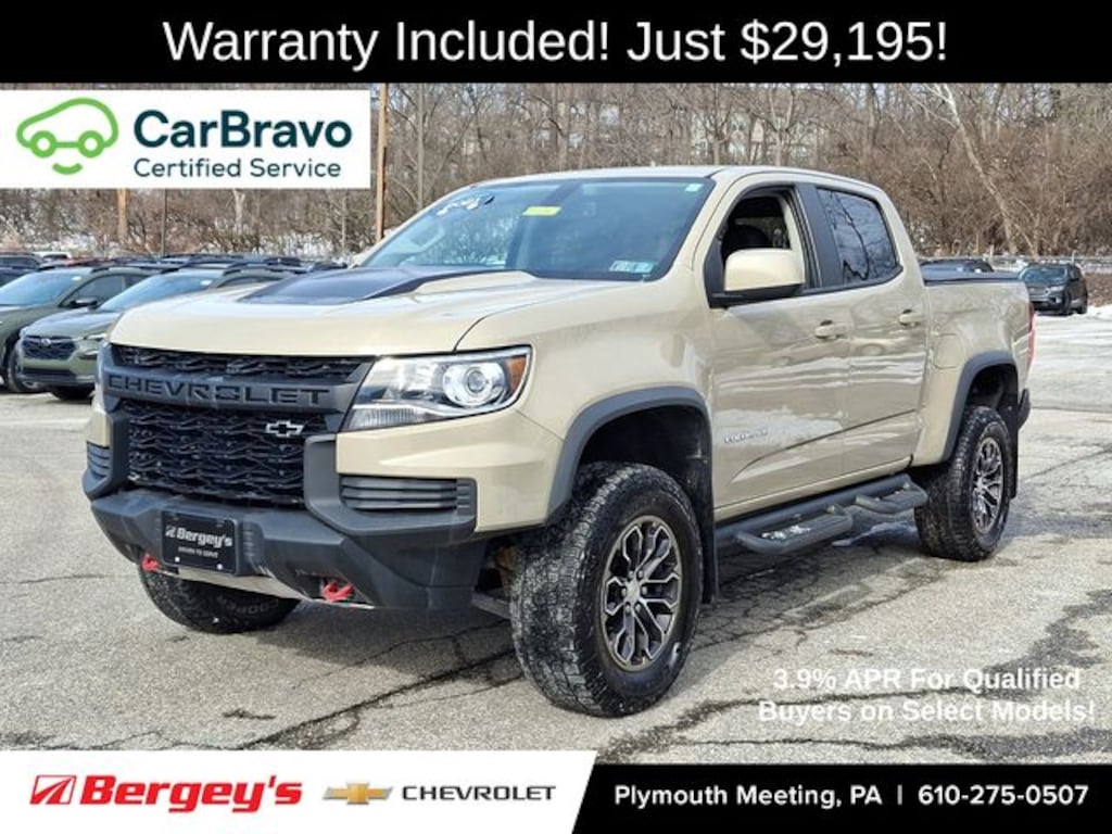 Certified 2021 Chevrolet Colorado ZR2 Truck