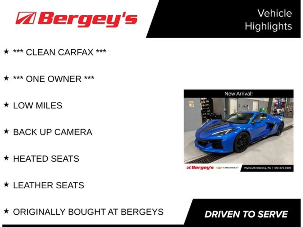 Used 2025 Chevrolet Corvette Z06 Coupe