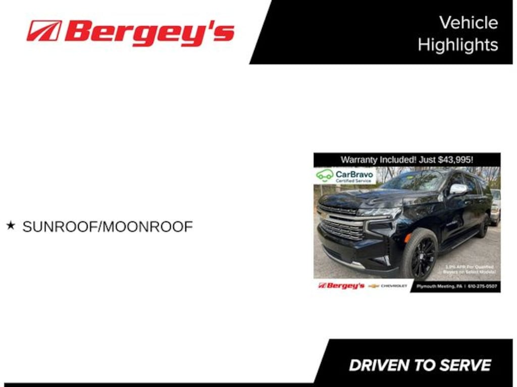 Certified 2022 Chevrolet Suburban Premier SUV