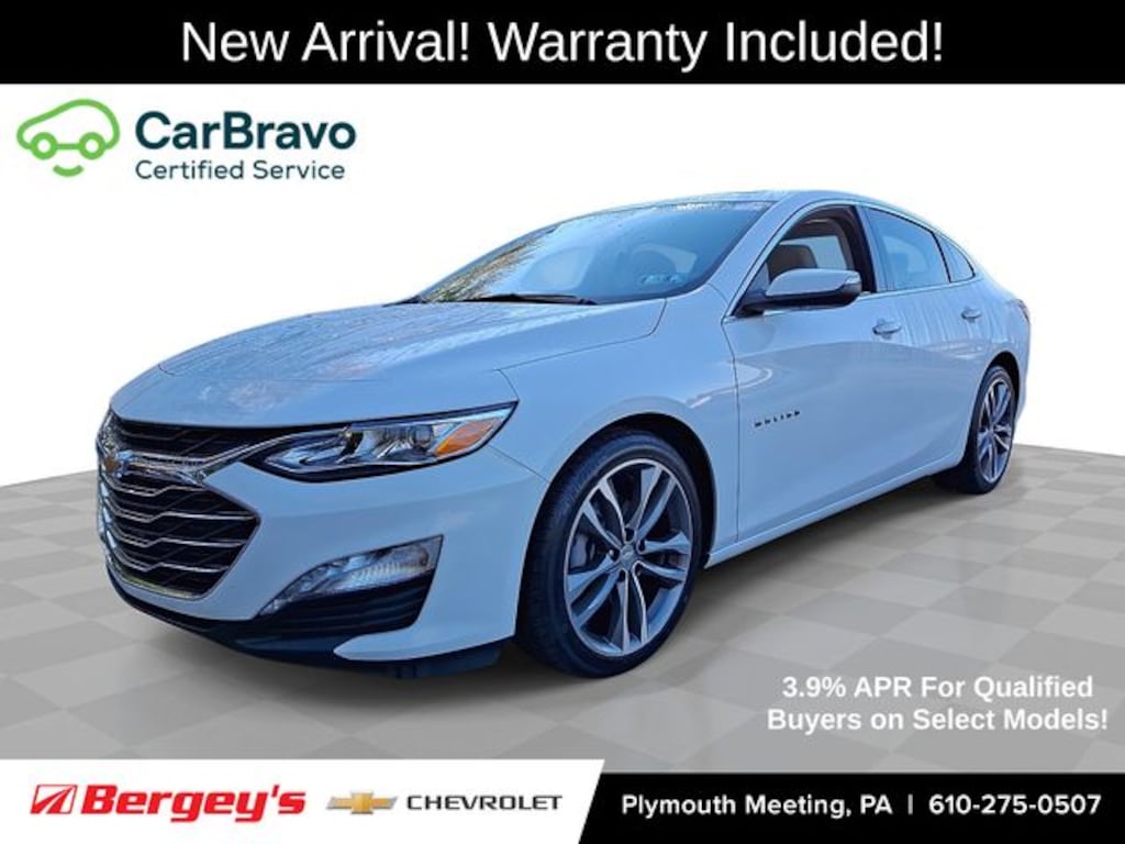 Certified 2022 Chevrolet Malibu Premier Sedan