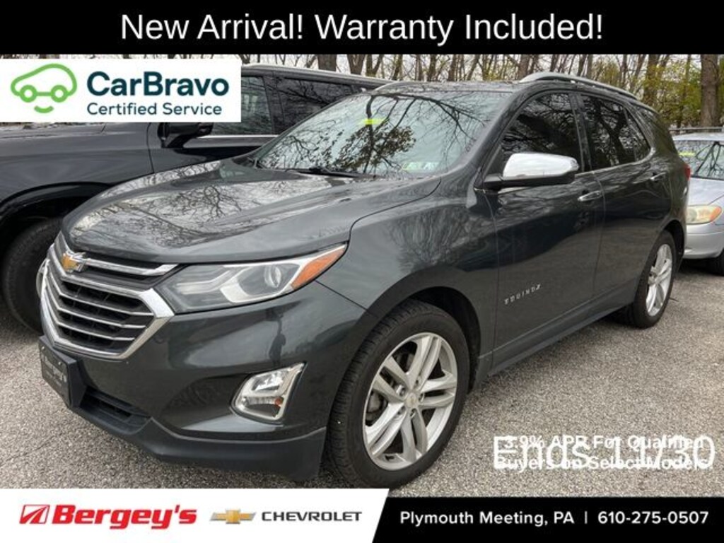 Certified 2018 Chevrolet Equinox Premier SUV