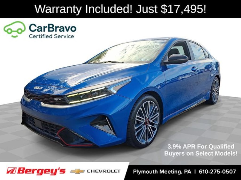 Certified 2022 Kia Forte GT Sedan