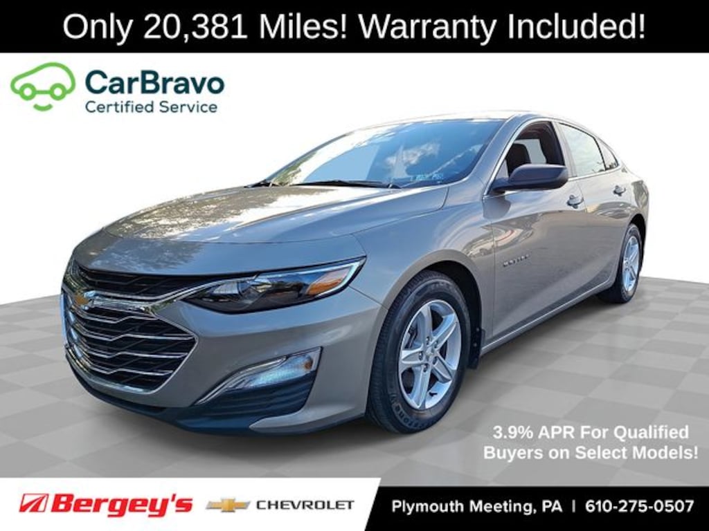 Certified 2022 Chevrolet Malibu LS Sedan