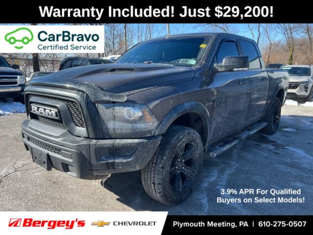 Certified 2021 Ram 1500 Classic Warlock Truck