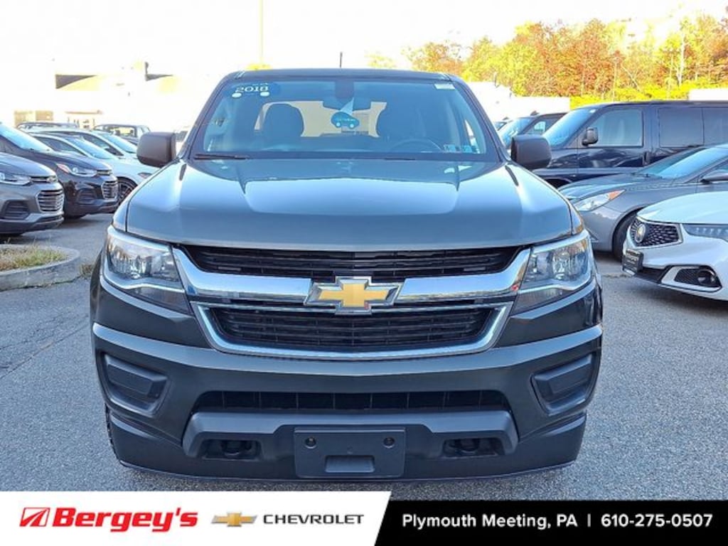Certified 2018 Chevrolet Colorado Work Truck Truck
