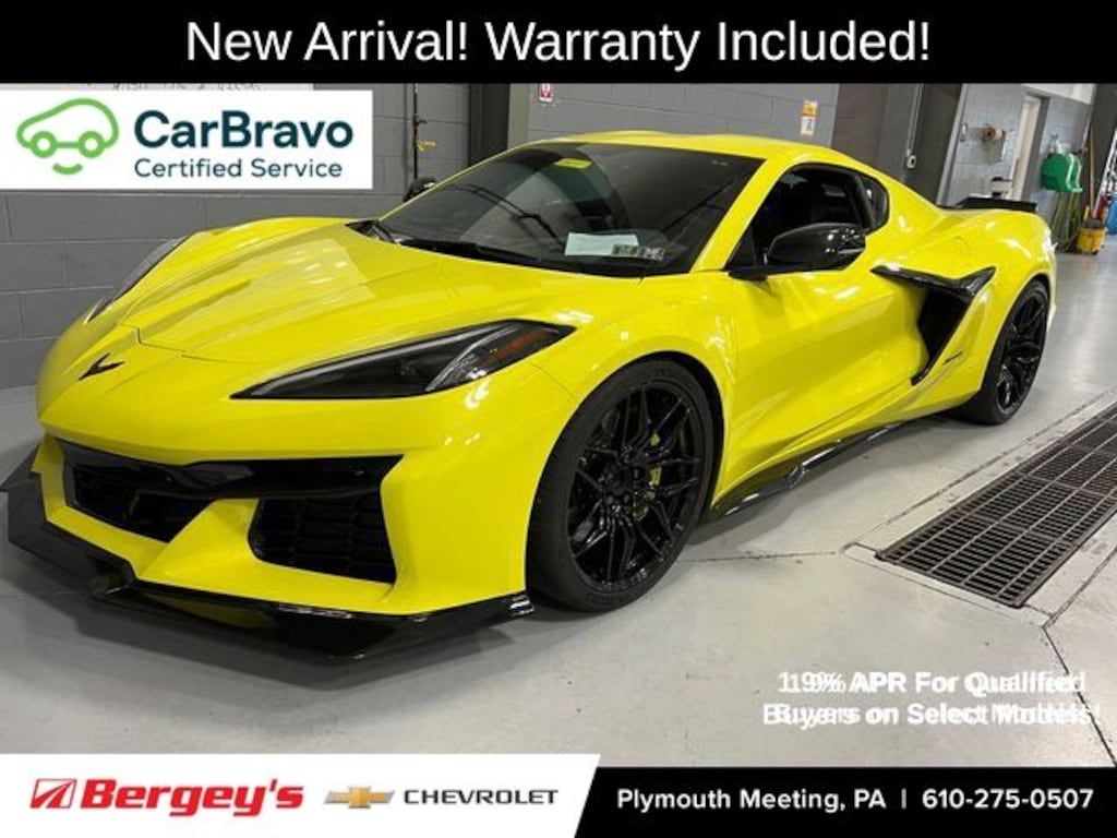 Certified 2023 Chevrolet Corvette Z06 Coupe